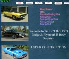 The 1971 thru 1974 Dodge & Plymouth B Body Registry