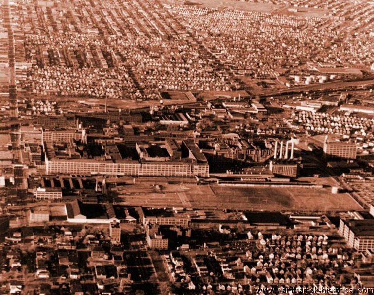 Hamtramck assembly plant aerial