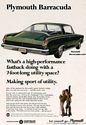 1966 Green Barracuda Ad